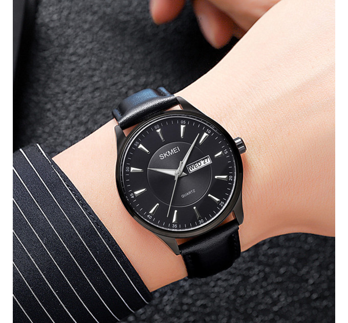 Skmei 2075BKBKSI Black-Black-Silver
