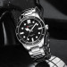 Curren 8450 Silver-Black