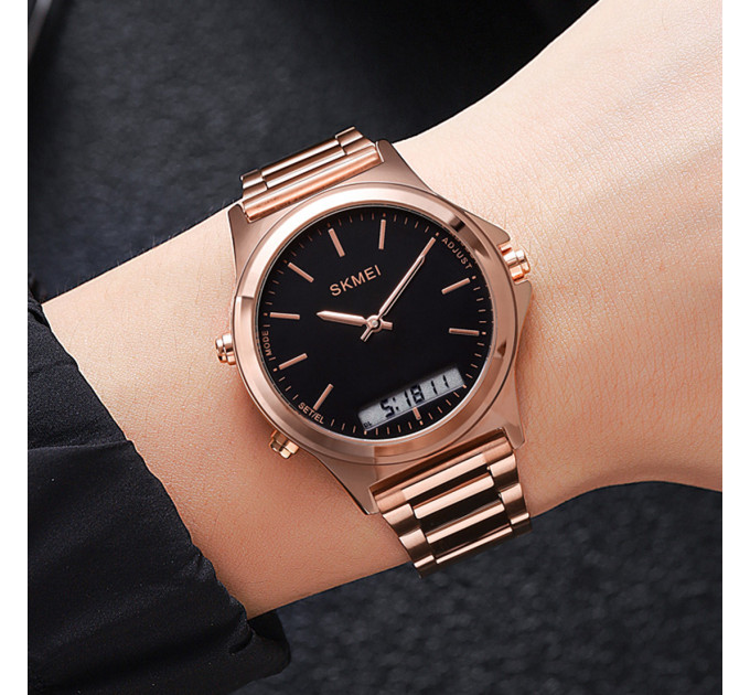 Skmei 2120RGBK Rose Gold-Black SALE