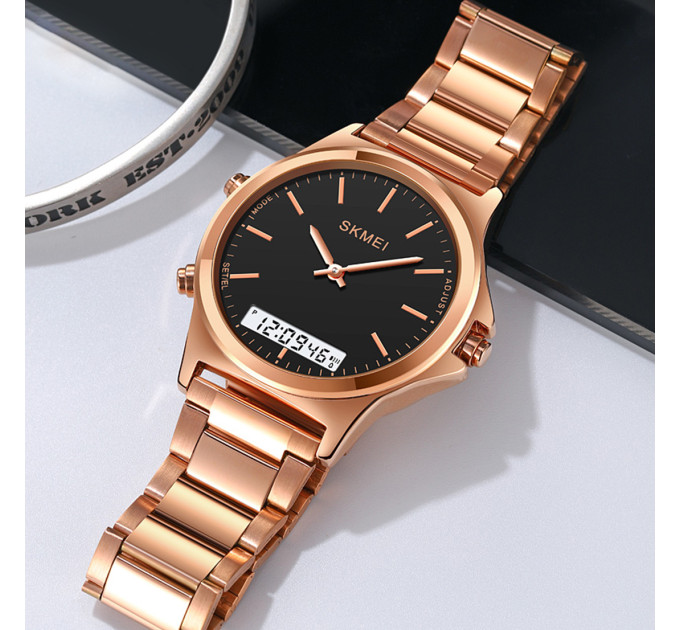 Skmei 2120RGBK Rose Gold-Black SALE