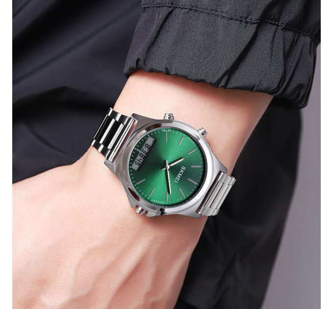 Skmei 2120SIGN Silver-Green