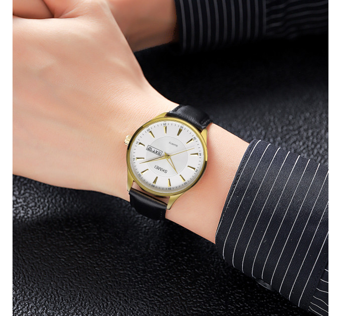 Skmei 2075GDSI Gold-Silver