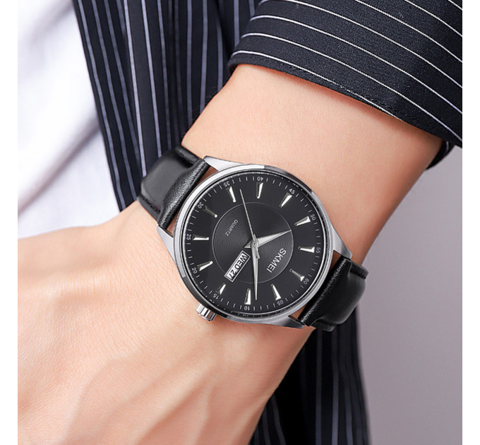 Skmei 2075SIBK Silver-Black