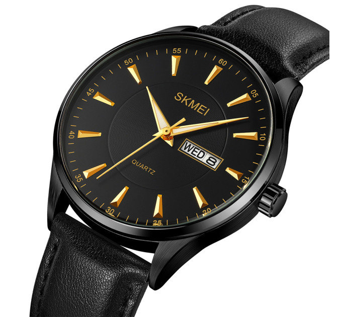 Skmei 2075BKBKGD Black-Black-Gold