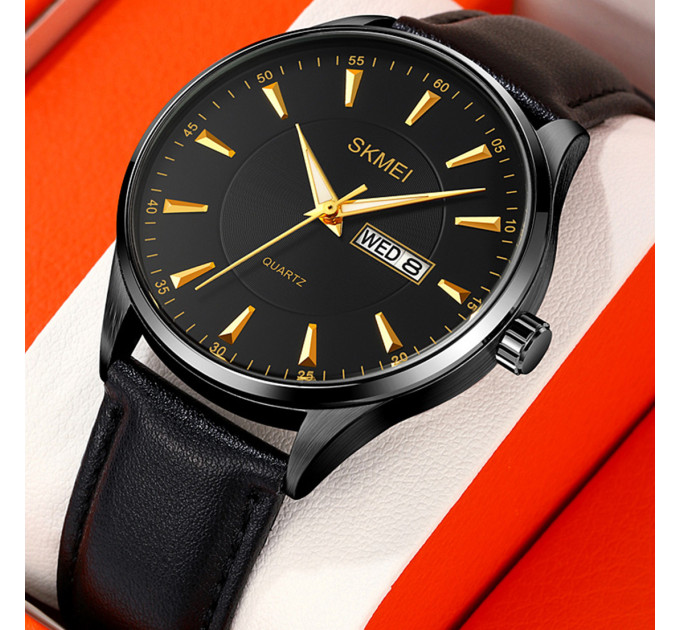Skmei 2075BKBKGD Black-Black-Gold