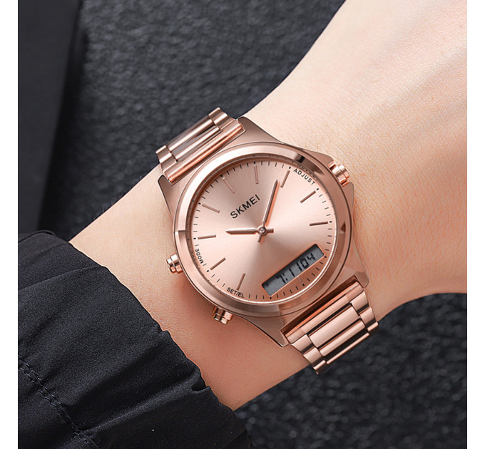 Skmei 2120RGRG Rose Gold-Rose Gold SALE