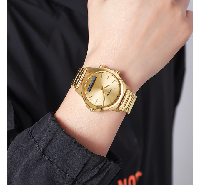 Skmei 2120GDGD Gold-Gold