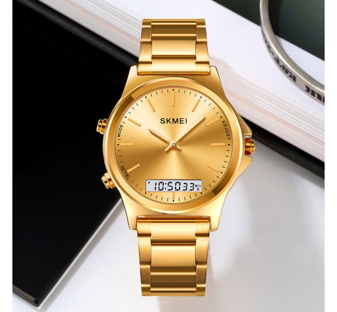 Skmei 2120GDGD Gold-Gold