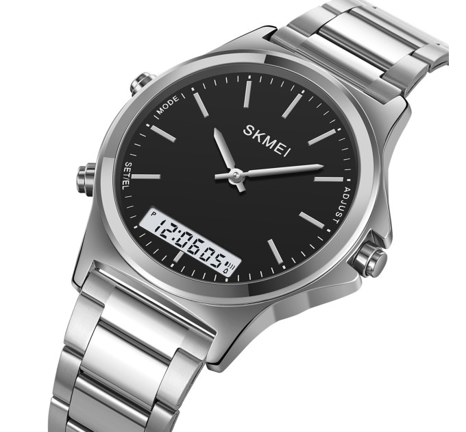 Skmei 2120SIBK Silver-Black