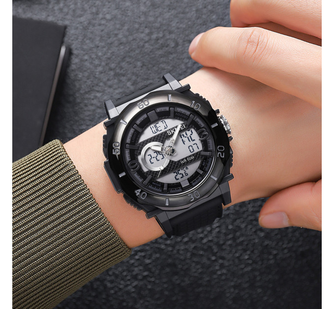 Skmei 2098BKWT Black-White