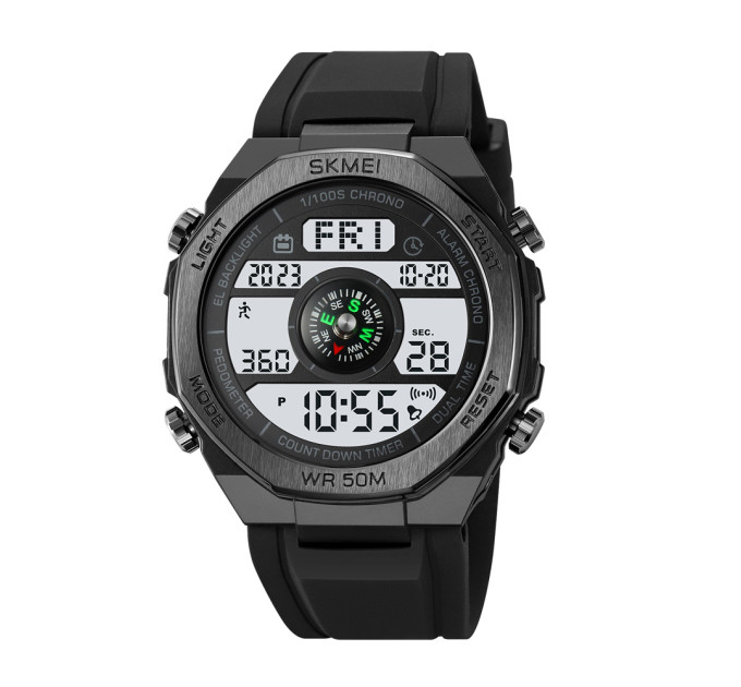 Skmei 2209BKWT Black-White  STOPPED
