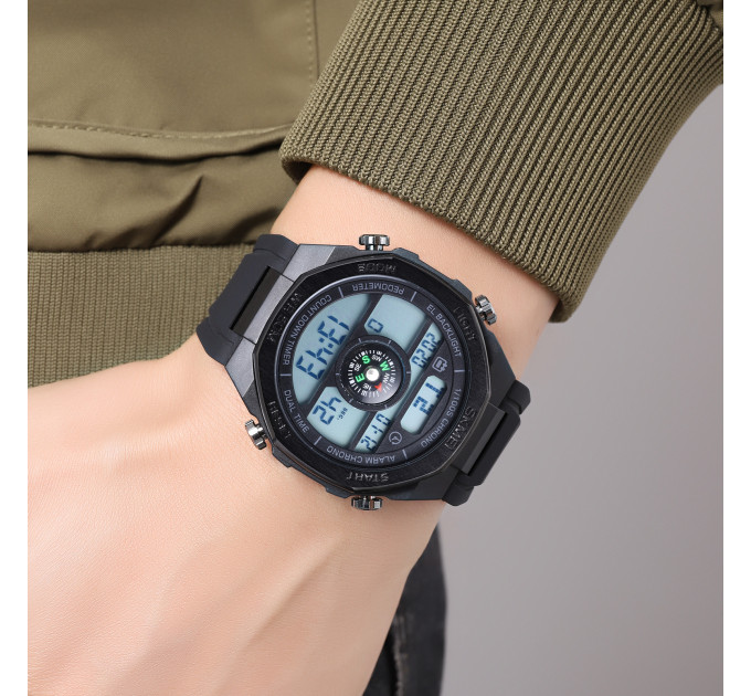 Skmei 2209BKWT Black-White  STOPPED