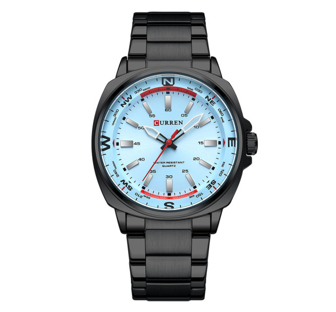 Curren 8455 Black-Blue