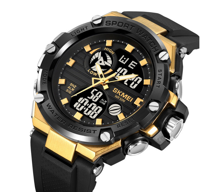Skmei 2119BKGD Black - Gold SALE