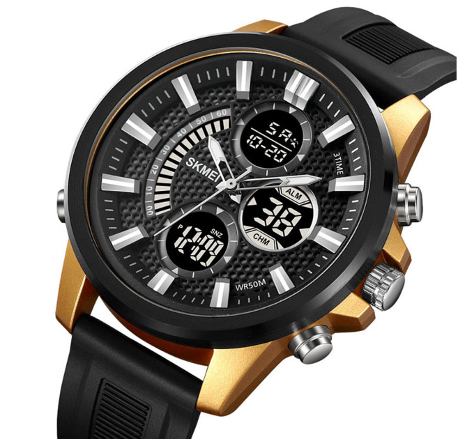 Skmei 2235BKGDBK Black-Gold-Black