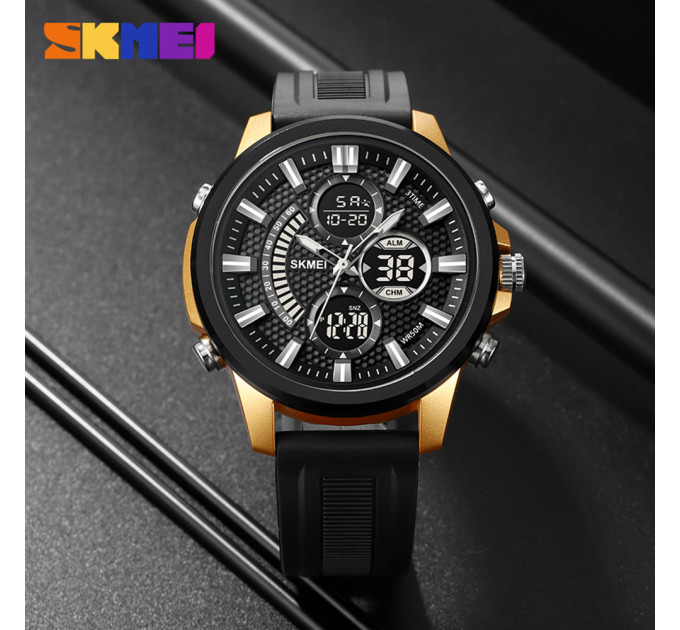 Skmei 2235BKGDBK Black-Gold-Black