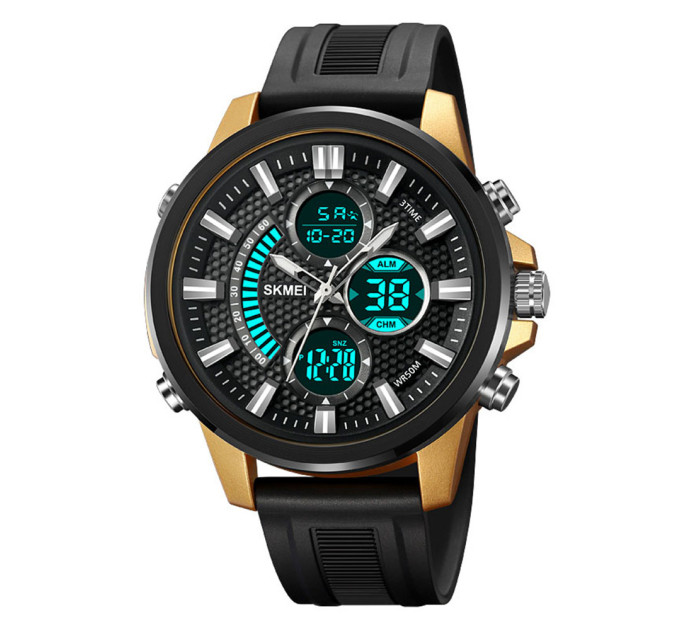 Skmei 2235BKGDBK Black-Gold-Black