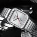Curren 8460 Silver-Silver