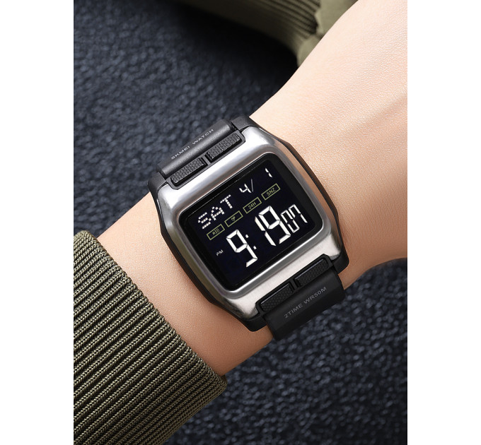 Skmei 2193SIBK Silver-Black