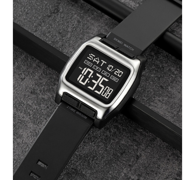 Skmei 2193SIBK Silver-Black