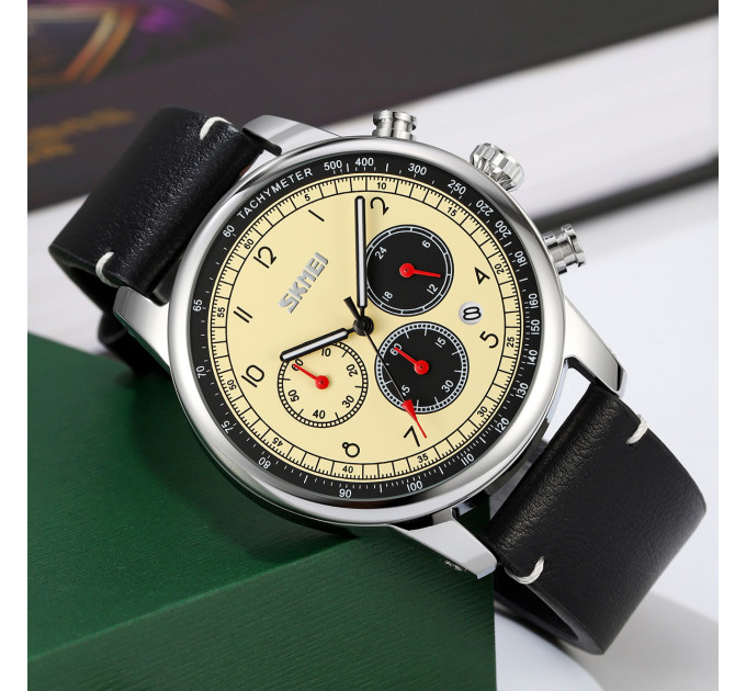Skmei 9318BEBK Beige-Black