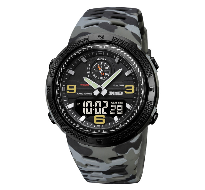 Skmei 1655CMGYBK Camo Grey-Black