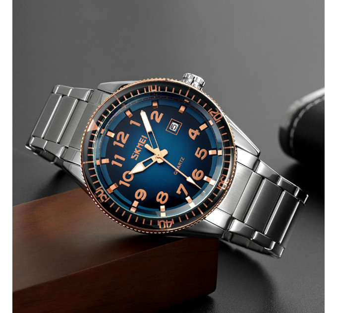 Skmei 9232SRGBU Rose Gold-Blue