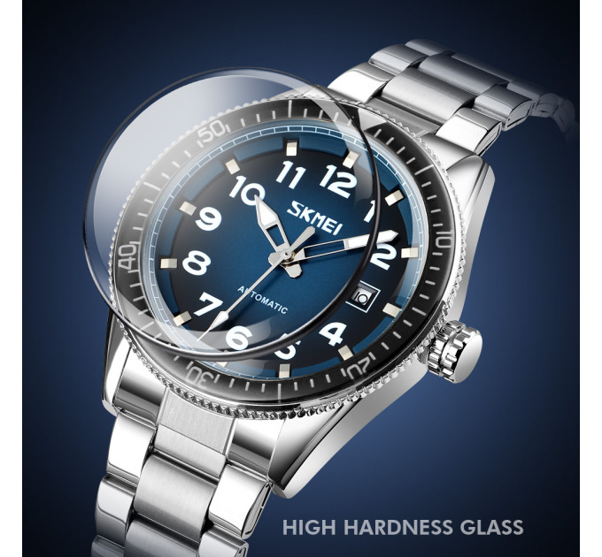 Skmei 9232SSIBU Silver/blue-steel strap