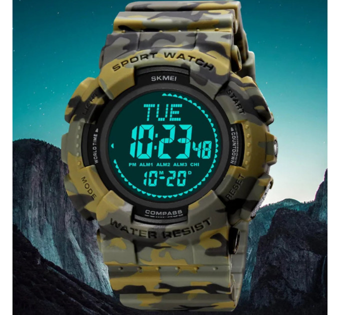 Skmei 2195CMGN Camo Green
