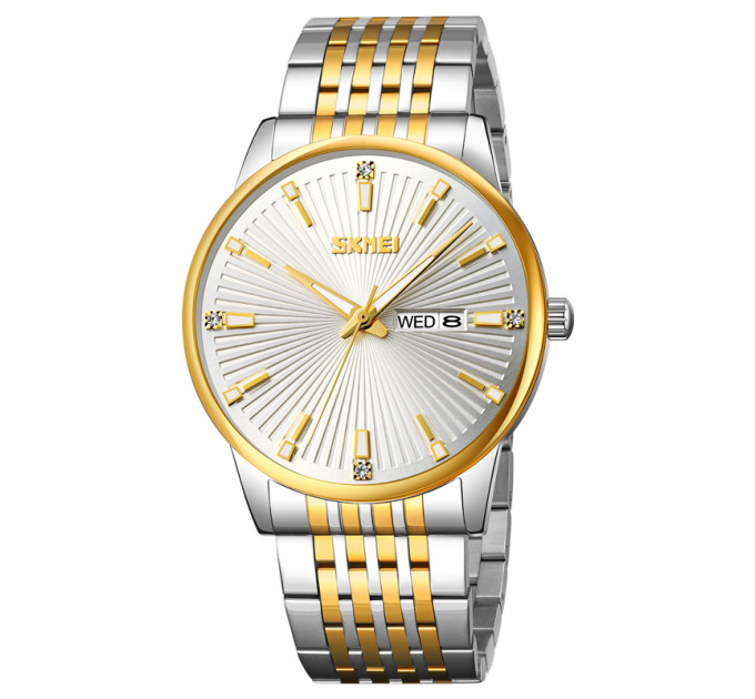 Skmei 9323TGDSI Silver/Gold-Silver