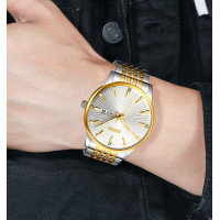 Skmei 9323TGDSI Silver/Gold-Silver