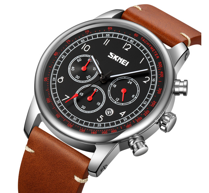Skmei 9318BKBN Black-Brown