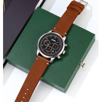 Skmei 9318BKBN Black-Brown