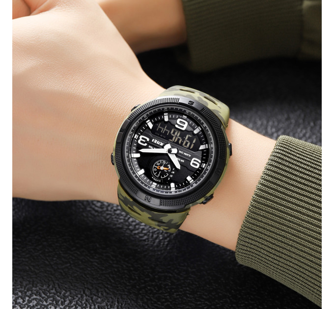 Skmei 1655CMGNBK Camo Green-Black
