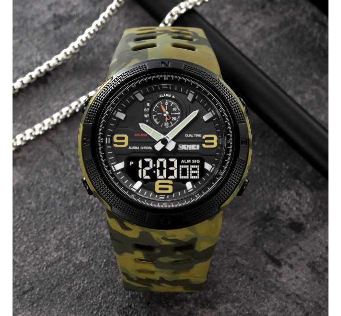 Skmei 1655CMGNBK Camo Green-Black