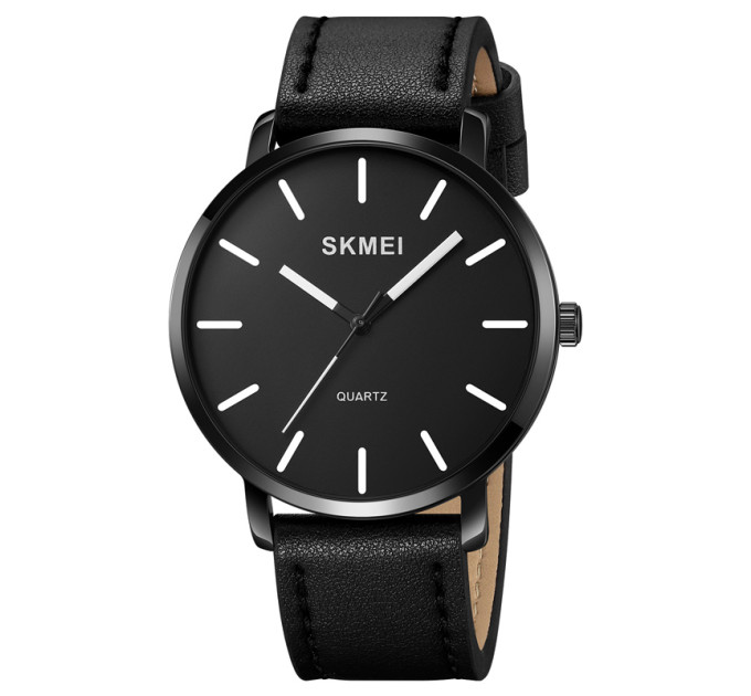 Skmei 1984LBK Black-leather belt