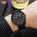 Skmei 1984LBK Black-leather belt