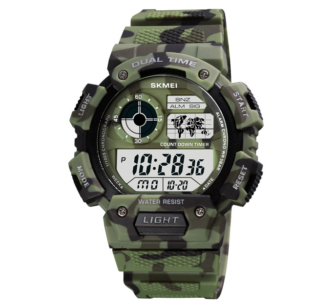 Skmei 1723CMGN Camo Green