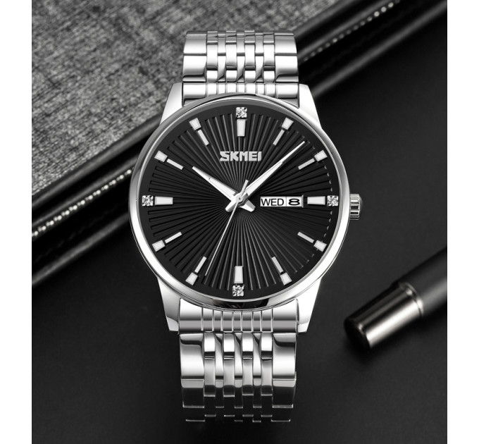 Skmei 9323SIBK Silver-Black