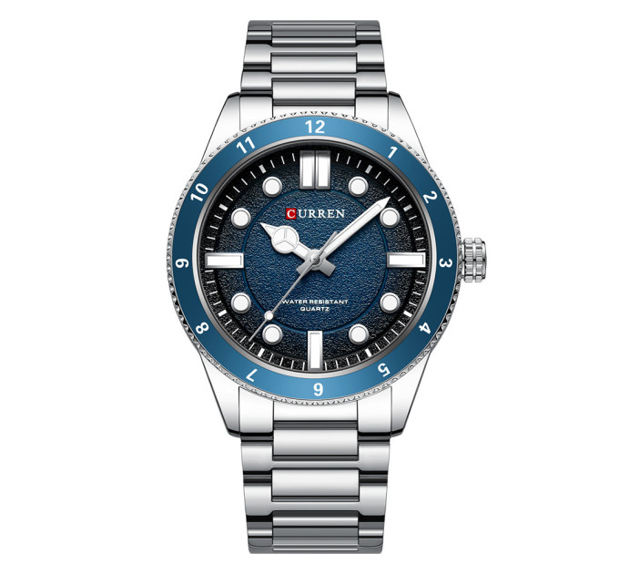 Curren 8450 Silver-Blue