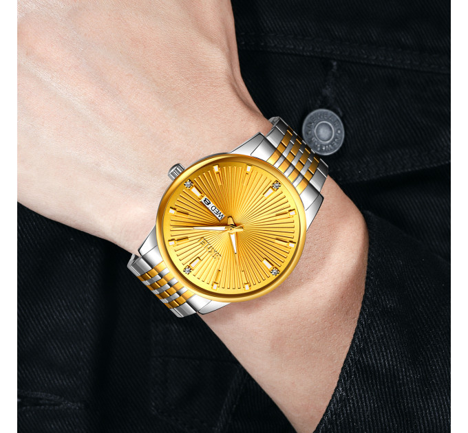 Skmei 9323TGDGD Silver/Gold-Gold