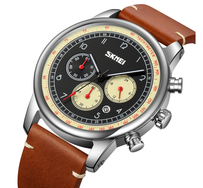 Skmei 9318BEBN Beige-Brown