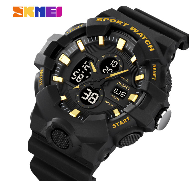 Skmei 2117BKGD Black-Gold