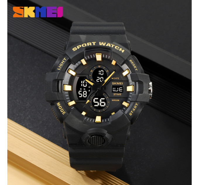 Skmei 2117BKGD Black-Gold