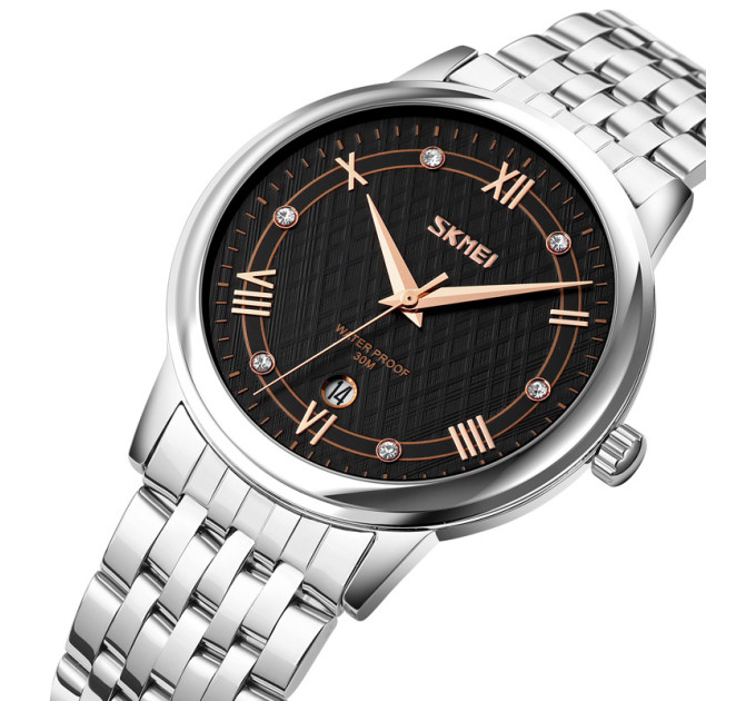 Skmei 9272SIBK-B Silver-Black Men