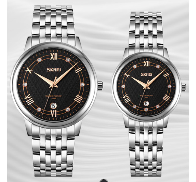 Skmei 9272SIBK-B Silver-Black Men