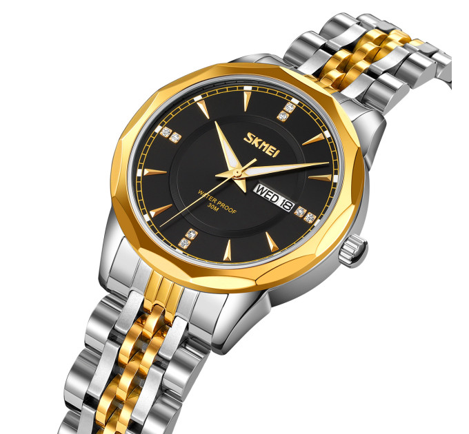 Skmei 9264TGDBK Silver/Gold-Black