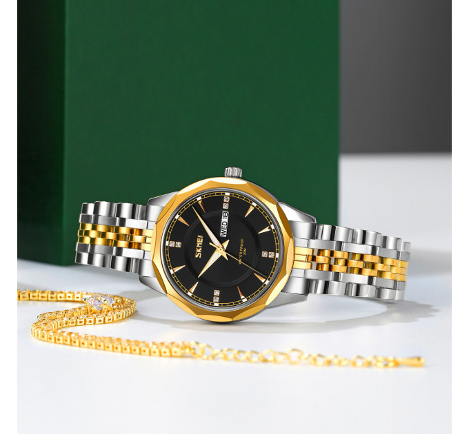 Skmei 9264TGDBK Silver/Gold-Black