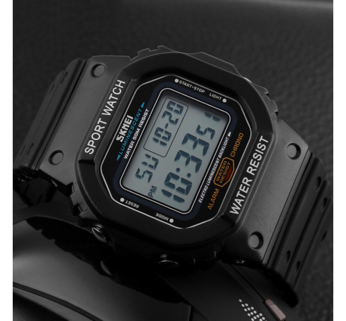 Skmei 1134BKWT Black-White