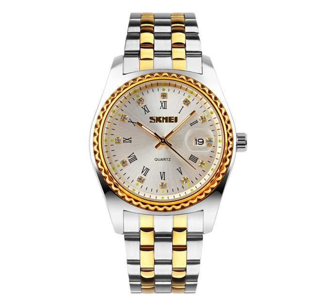 Skmei 9098SI-B Silver Men